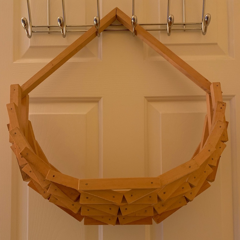 Wooden Hanging Planter